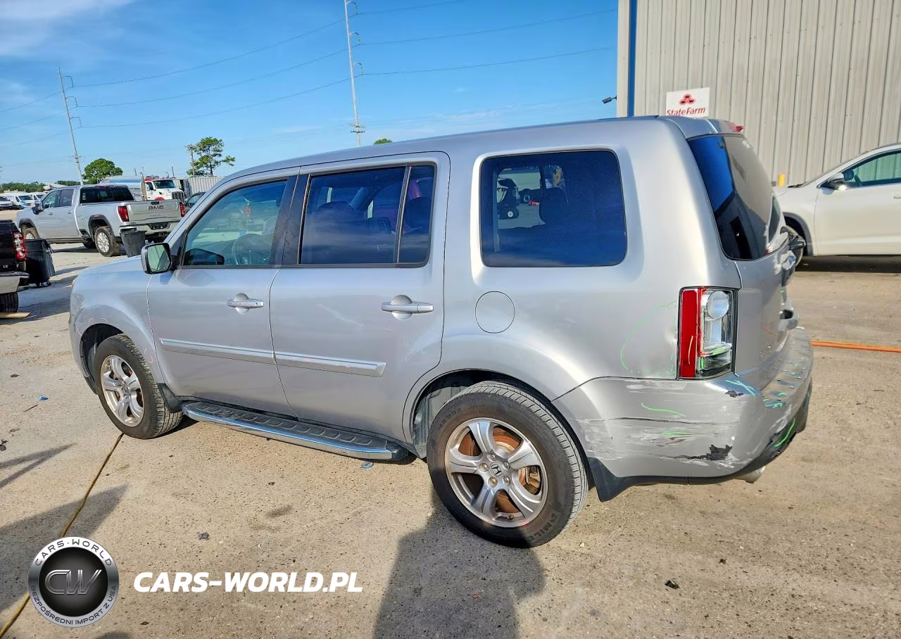 2014 Honda Pilot Exl VIN:5FNYF3H5XEB004262 - 2