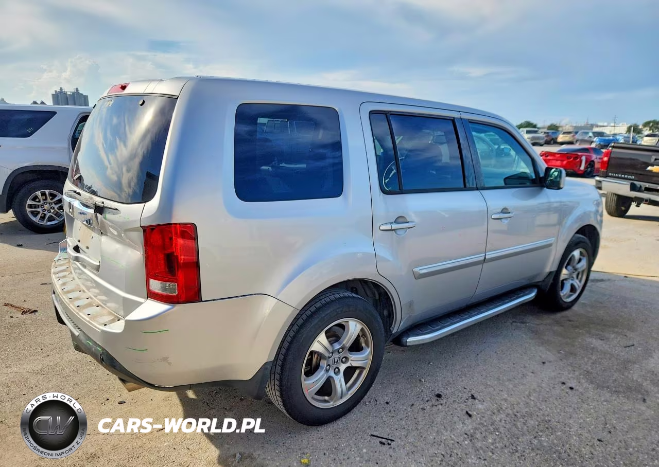 2014 Honda Pilot Exl VIN:5FNYF3H5XEB004262 - 3