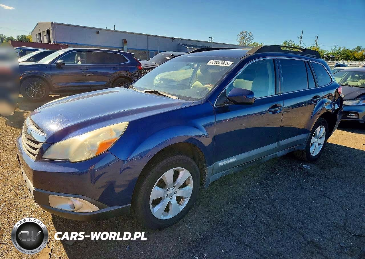 2011 Subaru Outback 2.5I Premium VIN:4S4BRBCC9B3313349 - 1