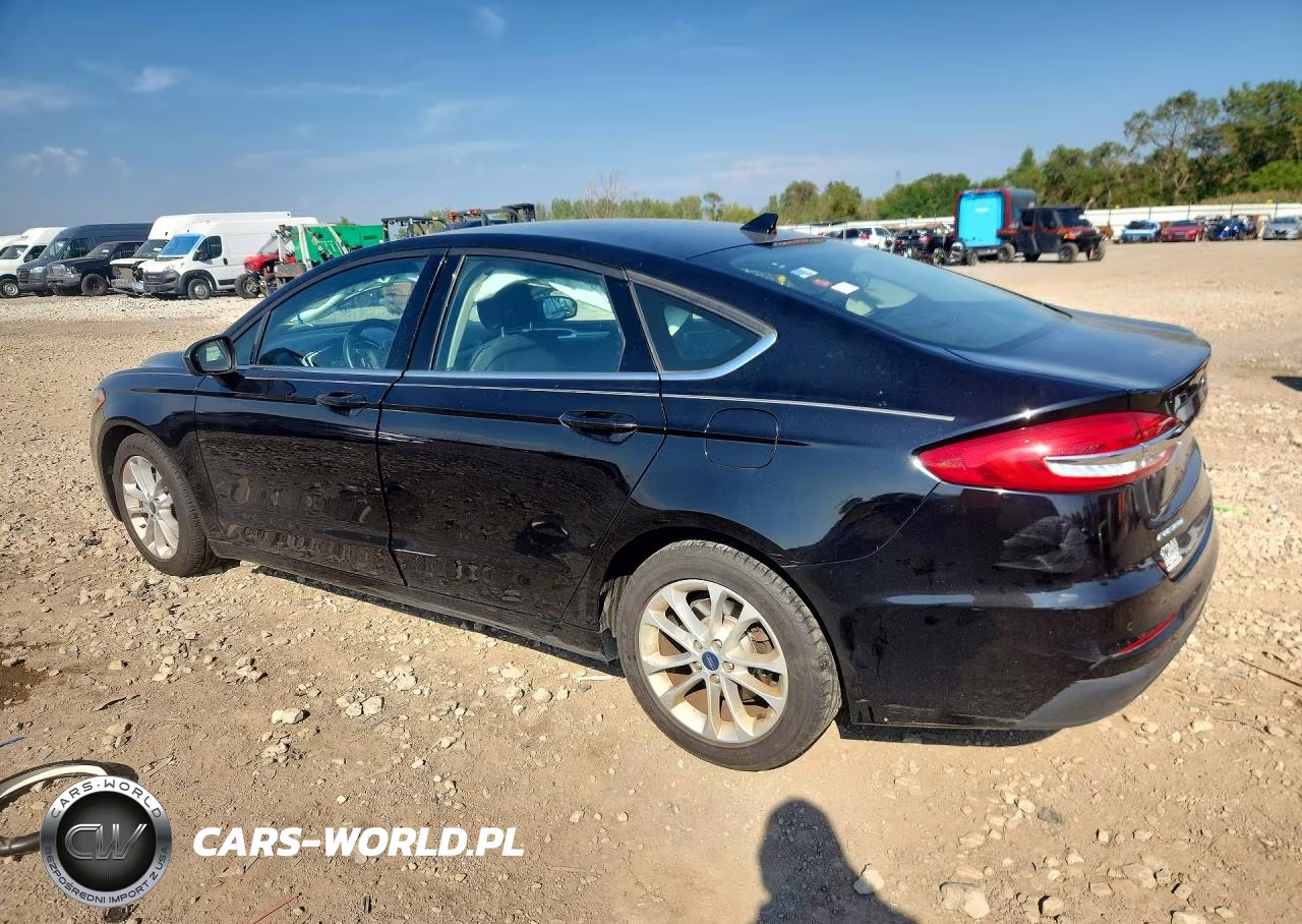 2019 Ford Fusion Se VIN:3FA6P0HDXKR214080 - 2