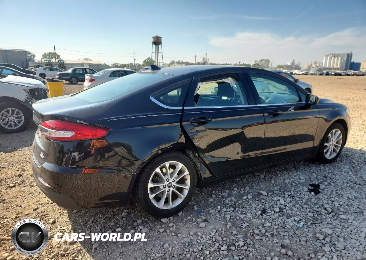 2019 Ford Fusion Se VIN:3FA6P0HDXKR214080 - 3
