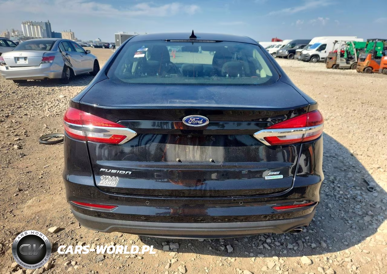 2019 Ford Fusion Se VIN:3FA6P0HDXKR214080 - 6