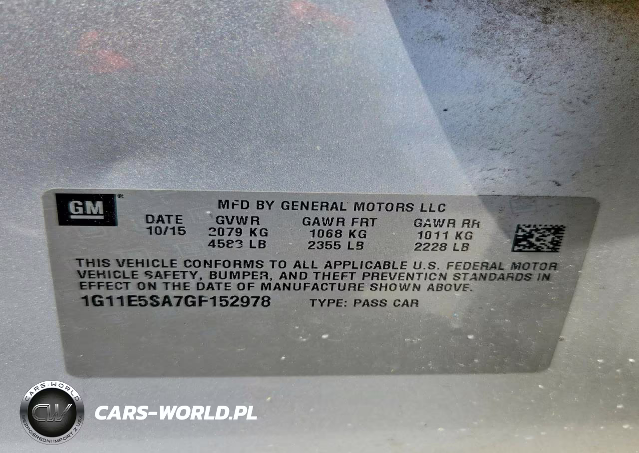 2016 Chevrolet Malibu Limited Ltz VIN:1G11E5SA7GF152978 - 12