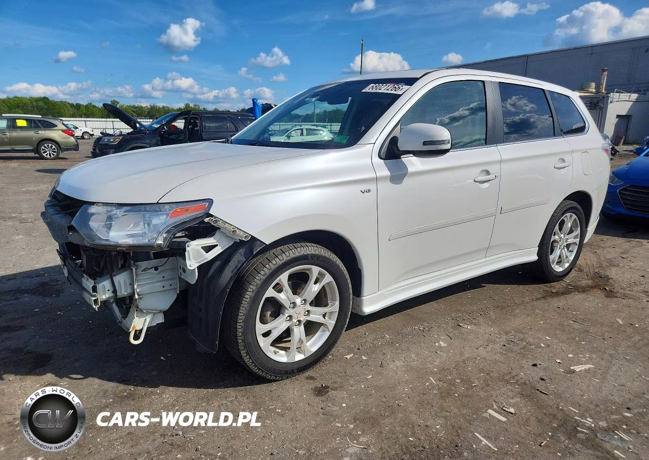 2014 Mitsubishi Outlander Gt VIN:JA4JZ4AXXEZ017043 - 1