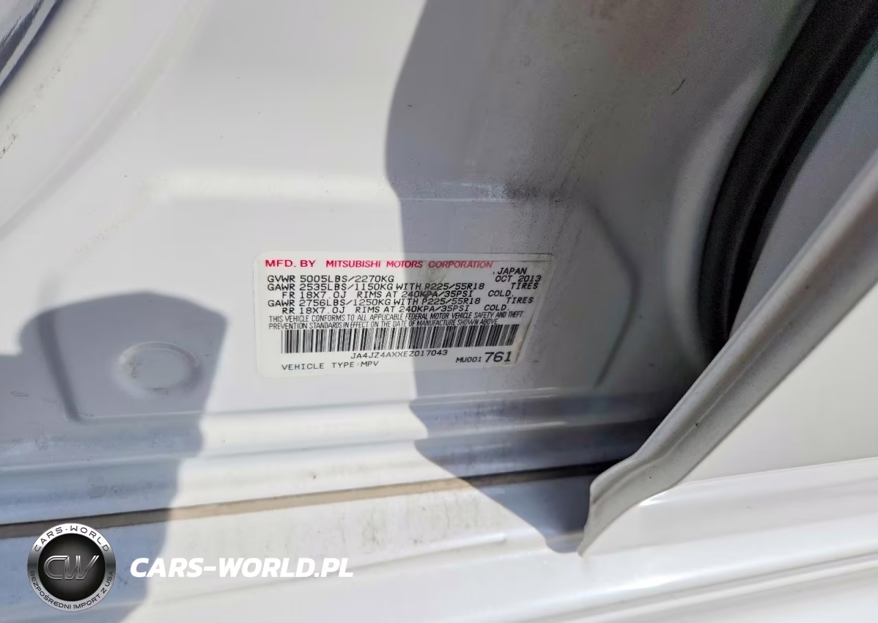 2014 Mitsubishi Outlander Gt VIN:JA4JZ4AXXEZ017043 - 13