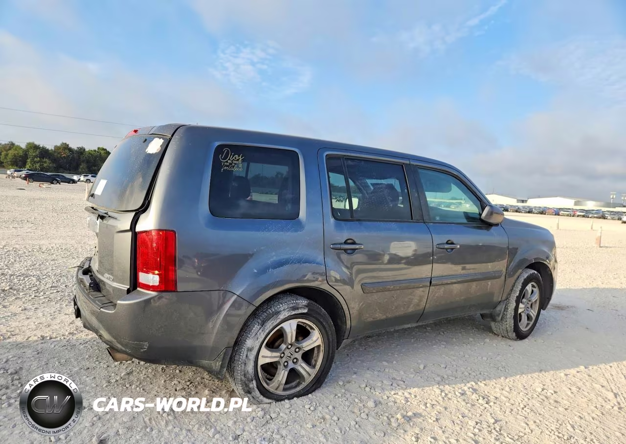 2012 Honda Pilot Exl VIN:5FNYF4H52CB024041 - 3