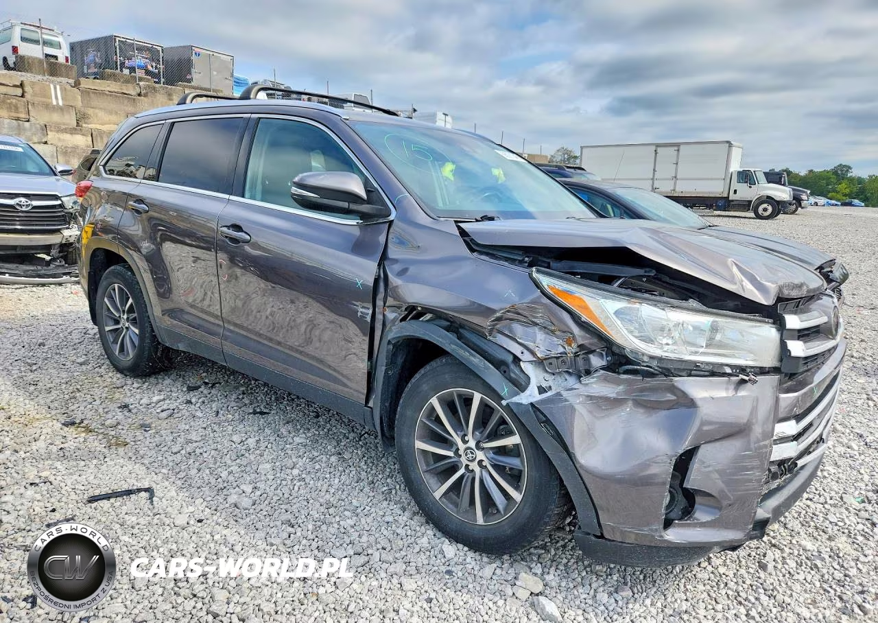 2019 Toyota Highlander Xle VIN:5TDJZRFHXKS567456 - 4