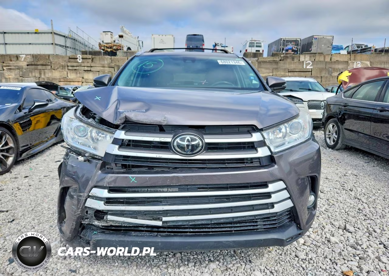 2019 Toyota Highlander Xle VIN:5TDJZRFHXKS567456 - 5