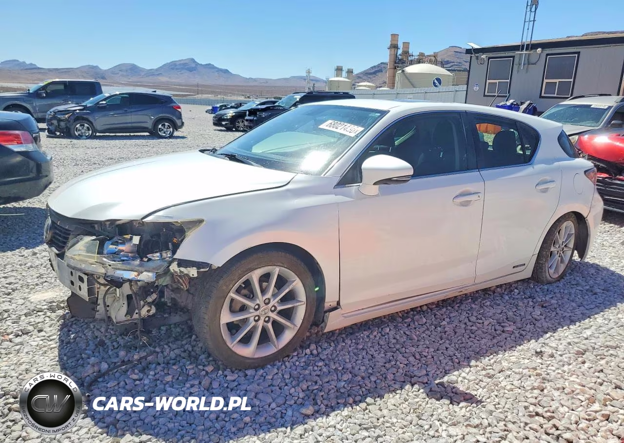 2013 Lexus Ct 200 VIN:JTHKD5BH2D2156031 - 1
