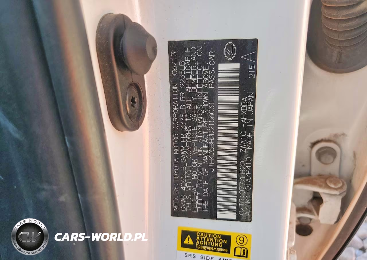 2013 Lexus Ct 200 VIN:JTHKD5BH2D2156031 - 13