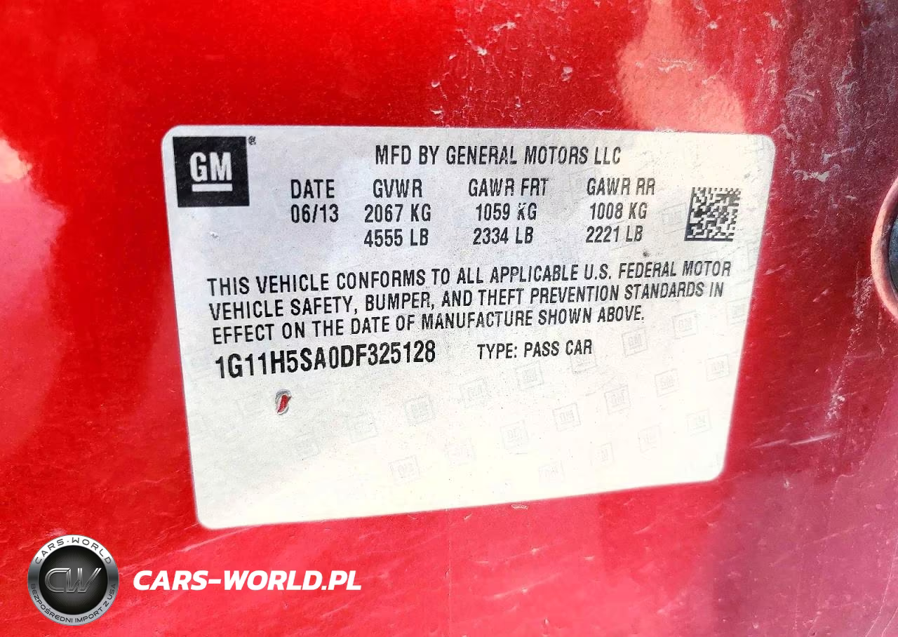 2013 Chevrolet Malibu Ltz VIN:1G11H5SA0DF325128 - 13