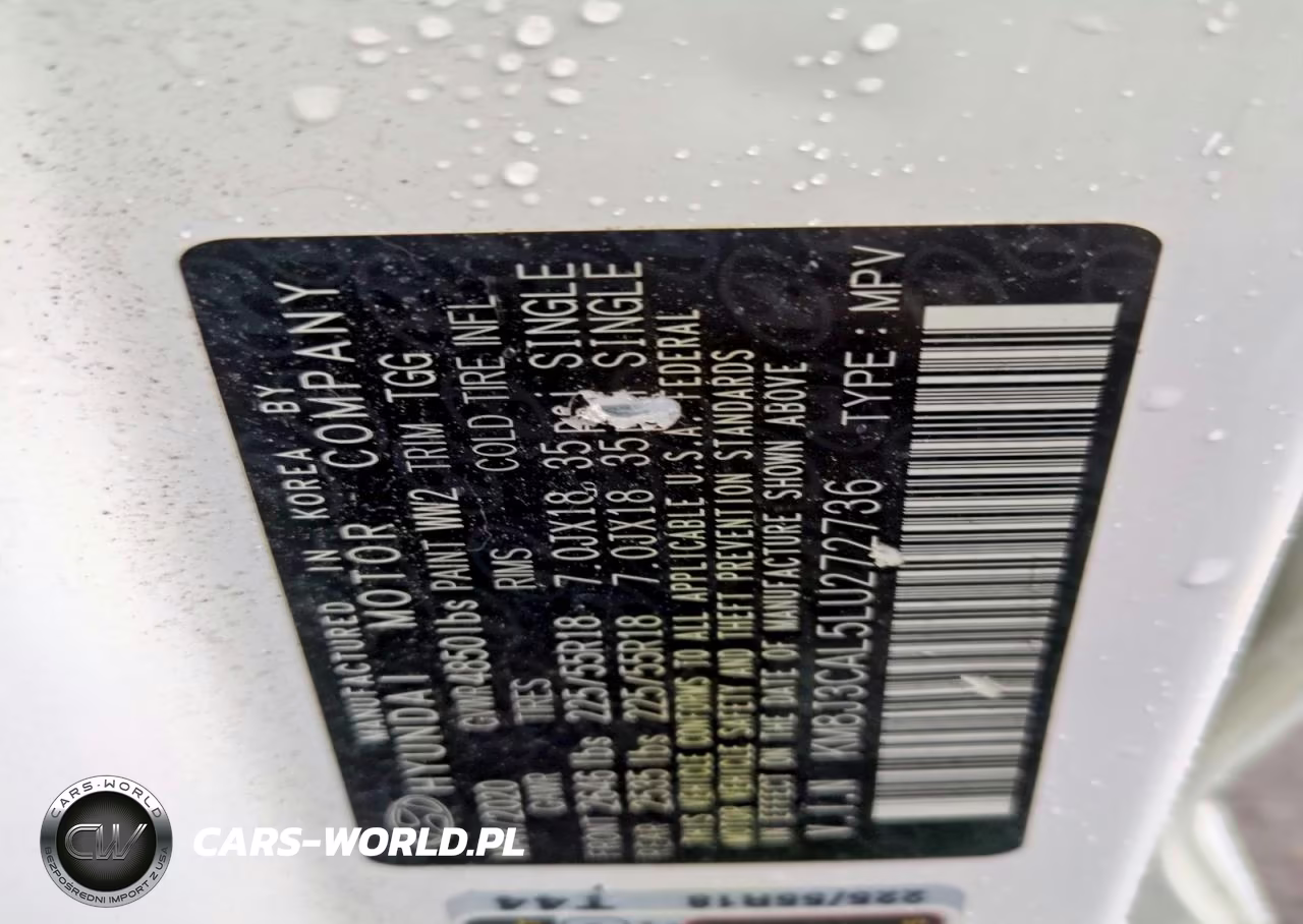 2020 Hyundai Tucson Sel VIN:KM8J3CAL5LU272736 - 13