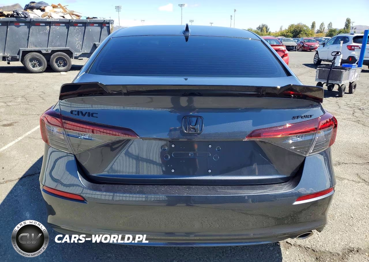 2026 Honda Civic Sport VIN:2HGFE2F58TH517087 - 6