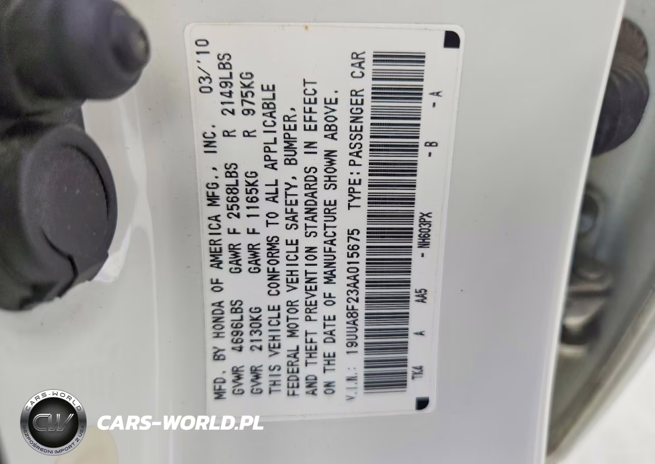 2010 Acura Tl VIN:19UUA8F23AA015675 - 12