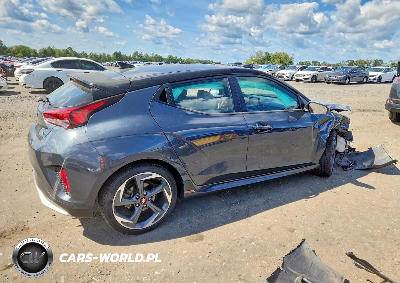 2019 Hyundai Veloster Turbo Ultimate VIN:KMHTH6AB5KU014931 - 3