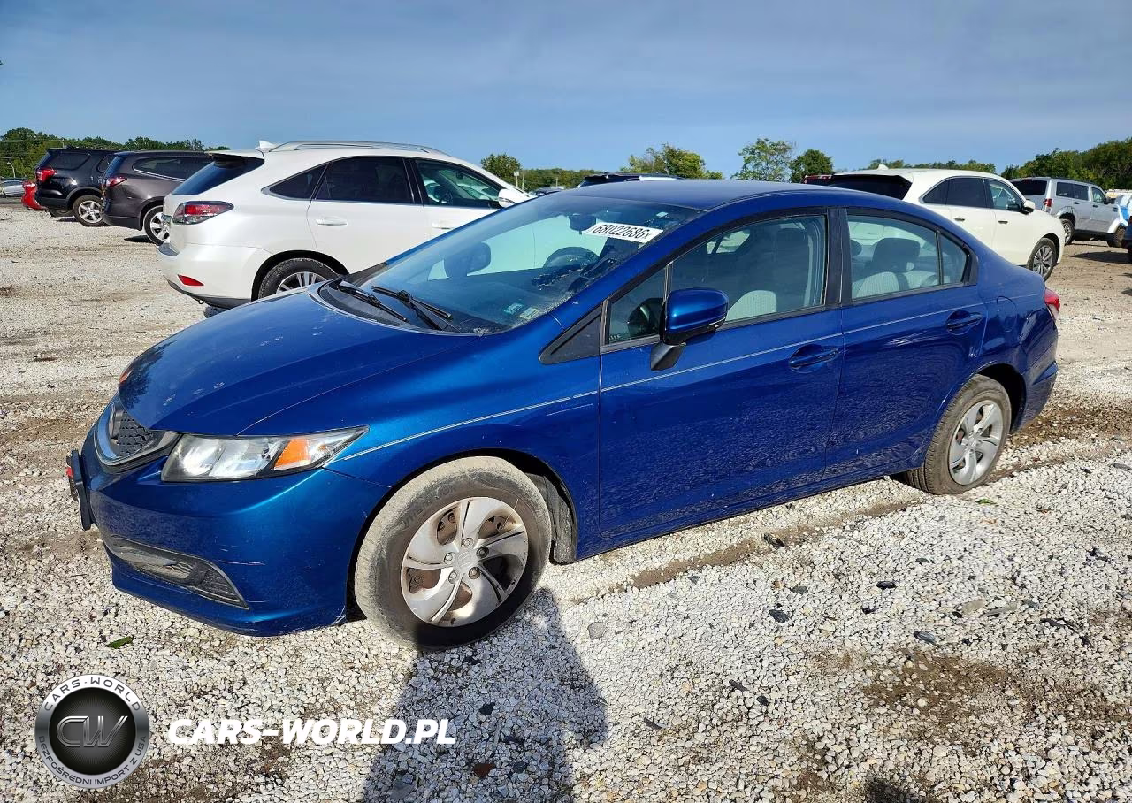 2015 Honda Civic Lx VIN:19XFB2F53FE263652 - 1