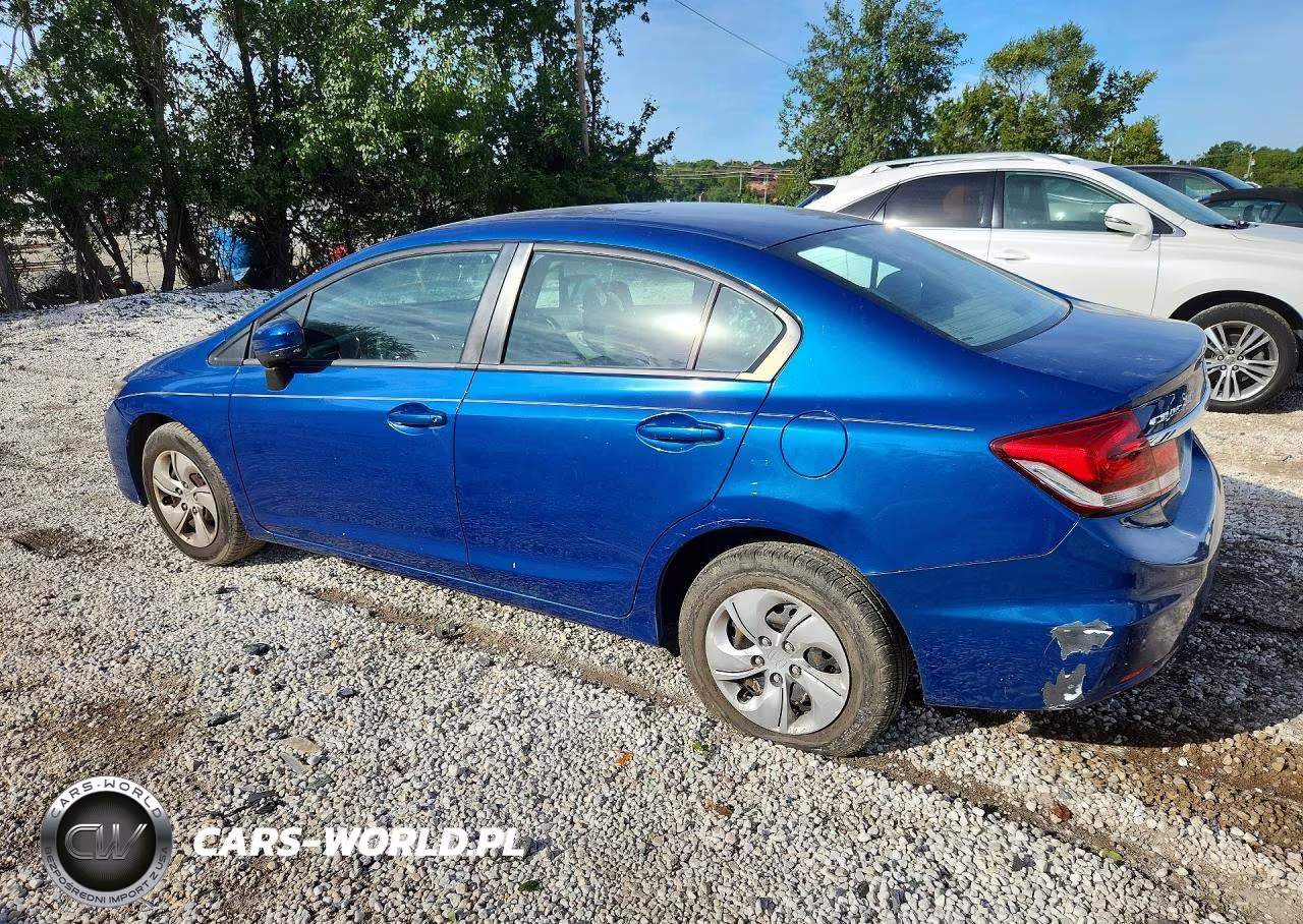 2015 Honda Civic Lx VIN:19XFB2F53FE263652 - 2