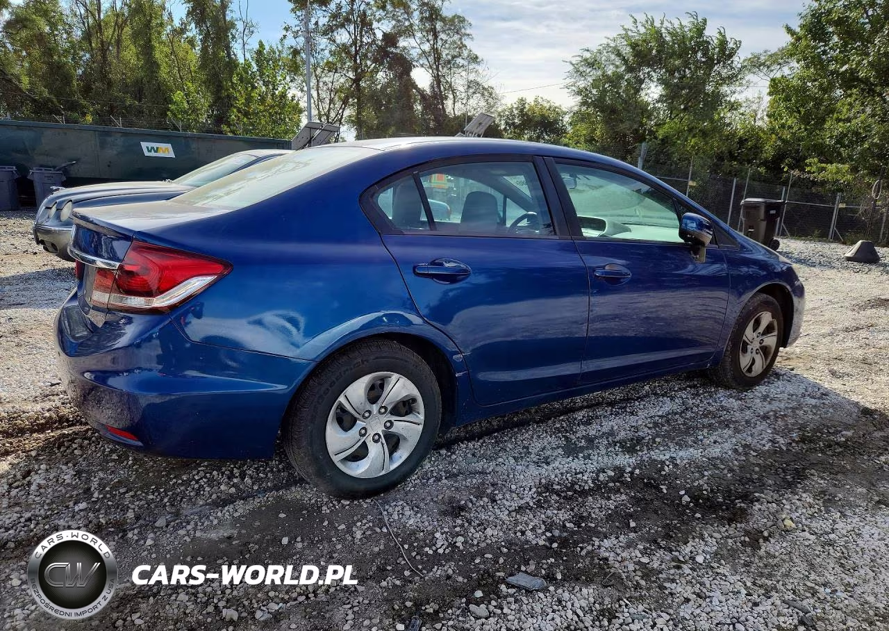 2015 Honda Civic Lx VIN:19XFB2F53FE263652 - 3