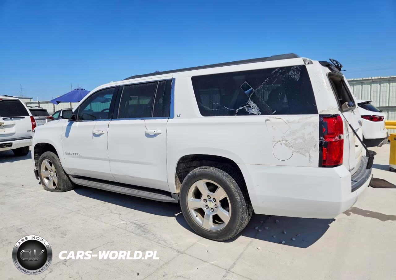 2016 Chevrolet Suburban K1500 Lt VIN:1GNSKHKC5GR110015 - 2
