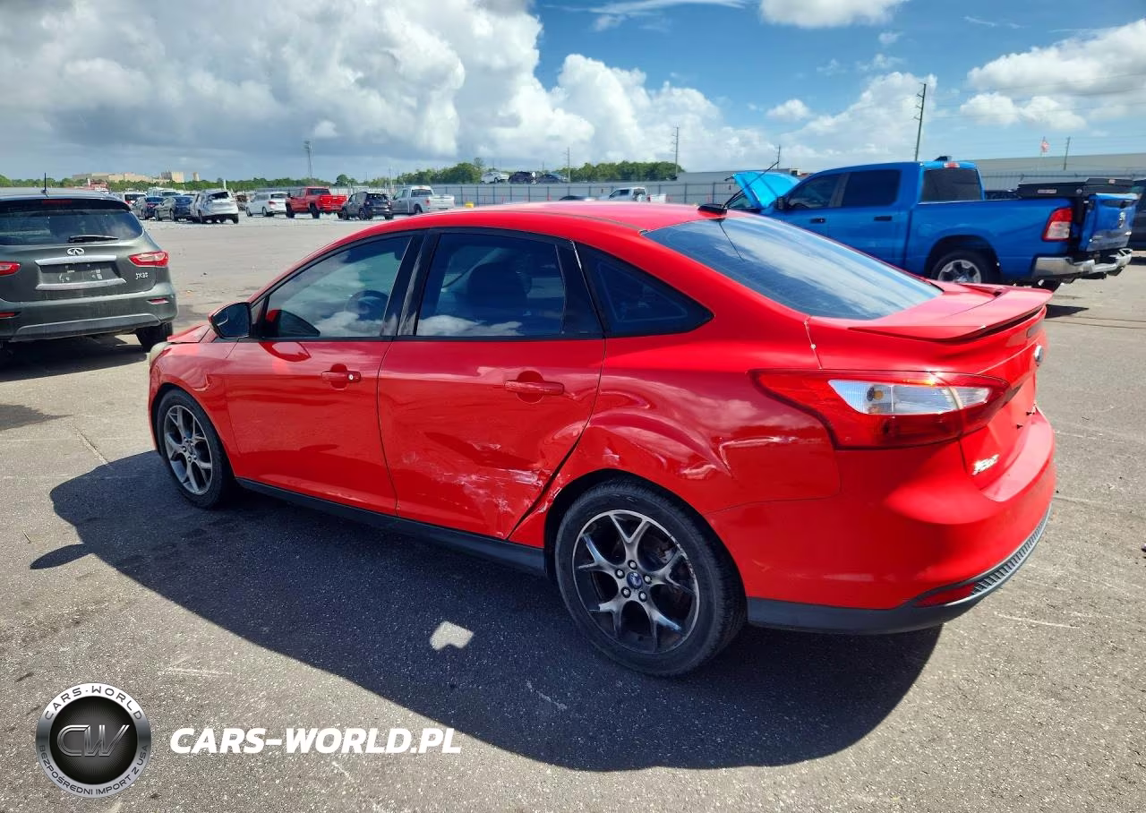 2013 Ford Focus Se VIN:1FADP3F29DL331497 - 2