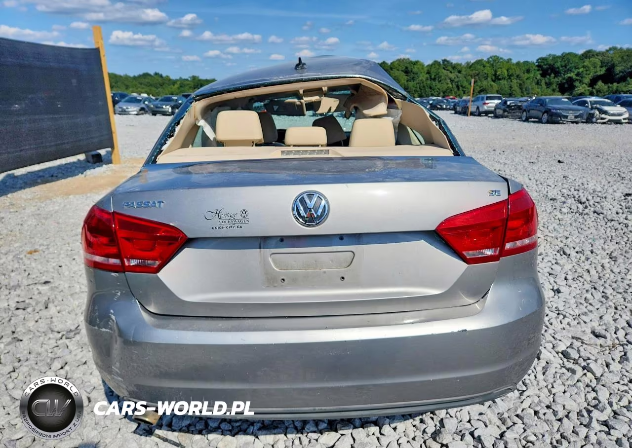 2013 Volkswagen Passat Se VIN:1VWBP7A39DC141138 - 6