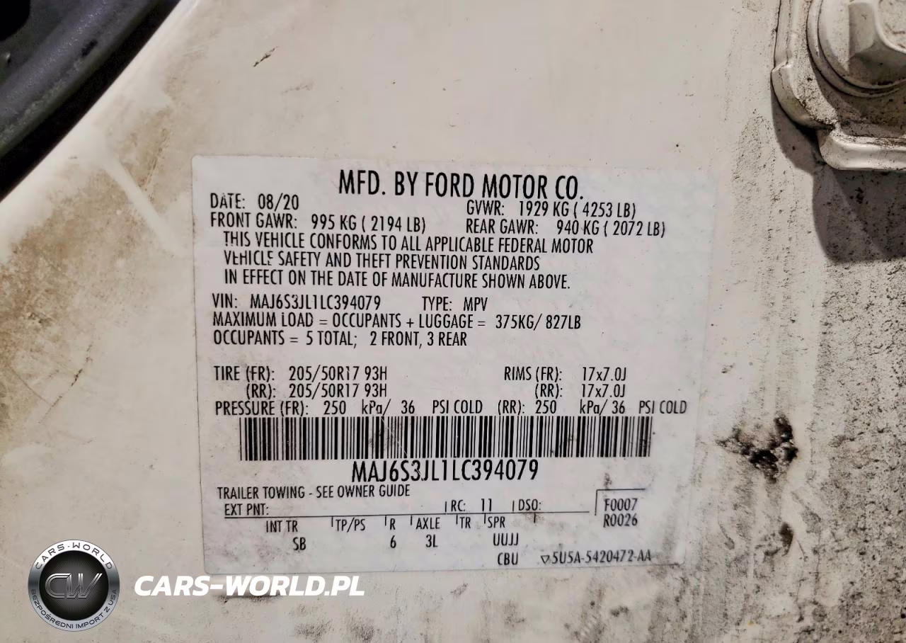 2020 Ford Ecosport Ses VIN:MAJ6S3JL1LC394079 - 13