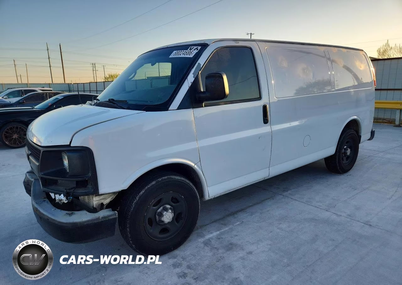 2007 Chevrolet Express 1500 Delivery Van VIN:1GCFG15X271157177 - 1
