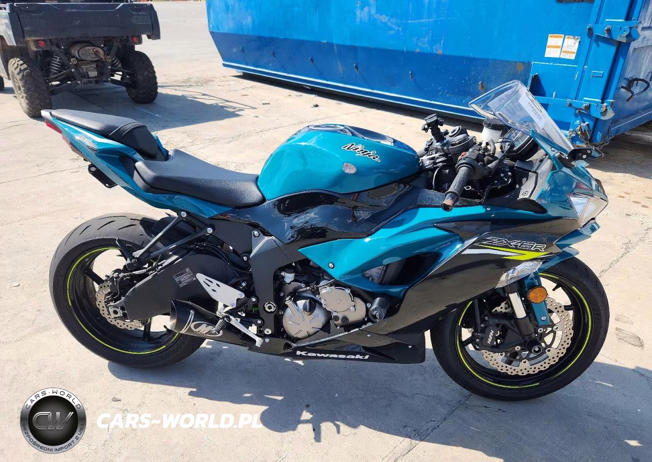 2021 Kawasaki Zx636 K VIN:JKBZXJH10MA009728 - 1