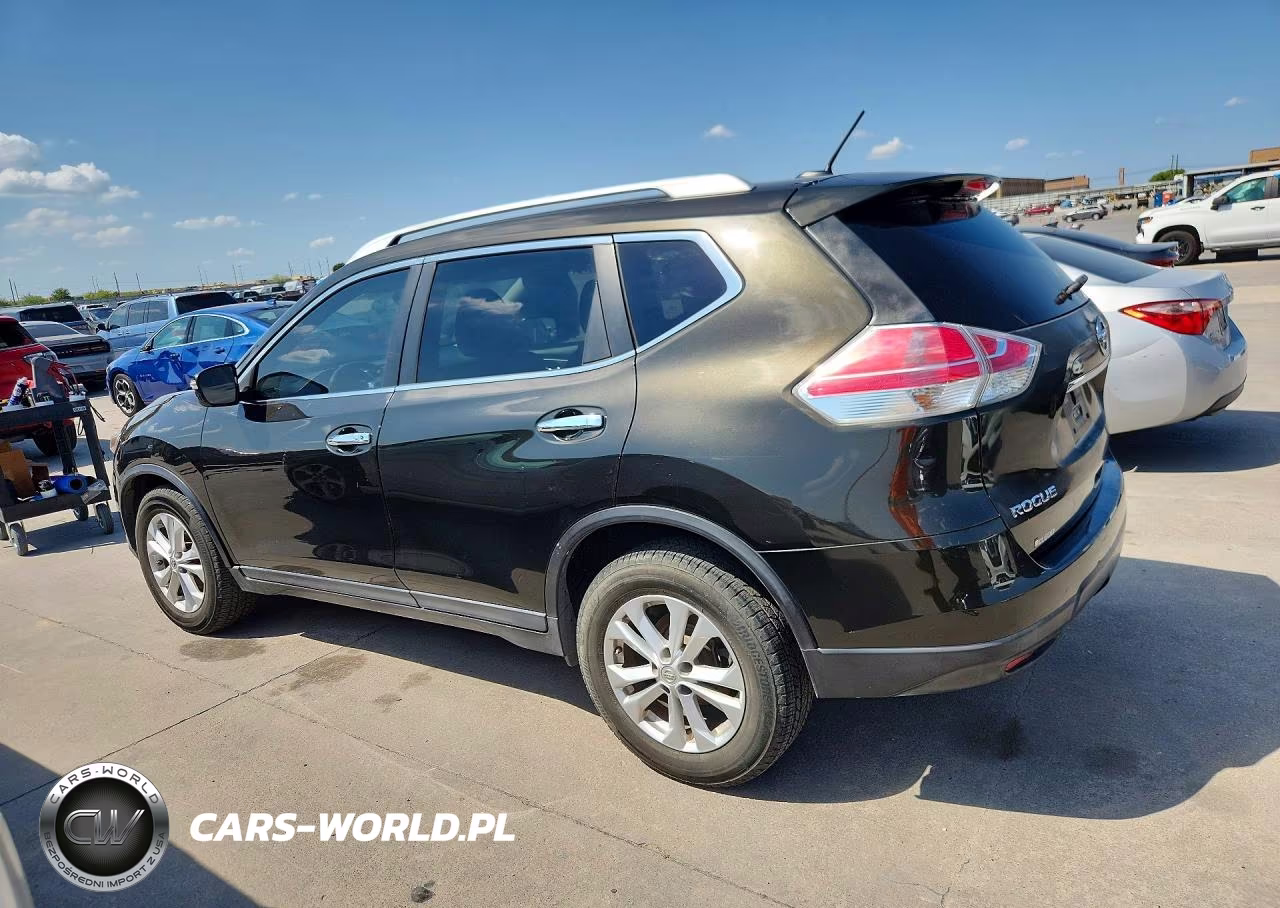 2015 Nissan Rogue Sv VIN:KNMAT2MT3FP526182 - 2