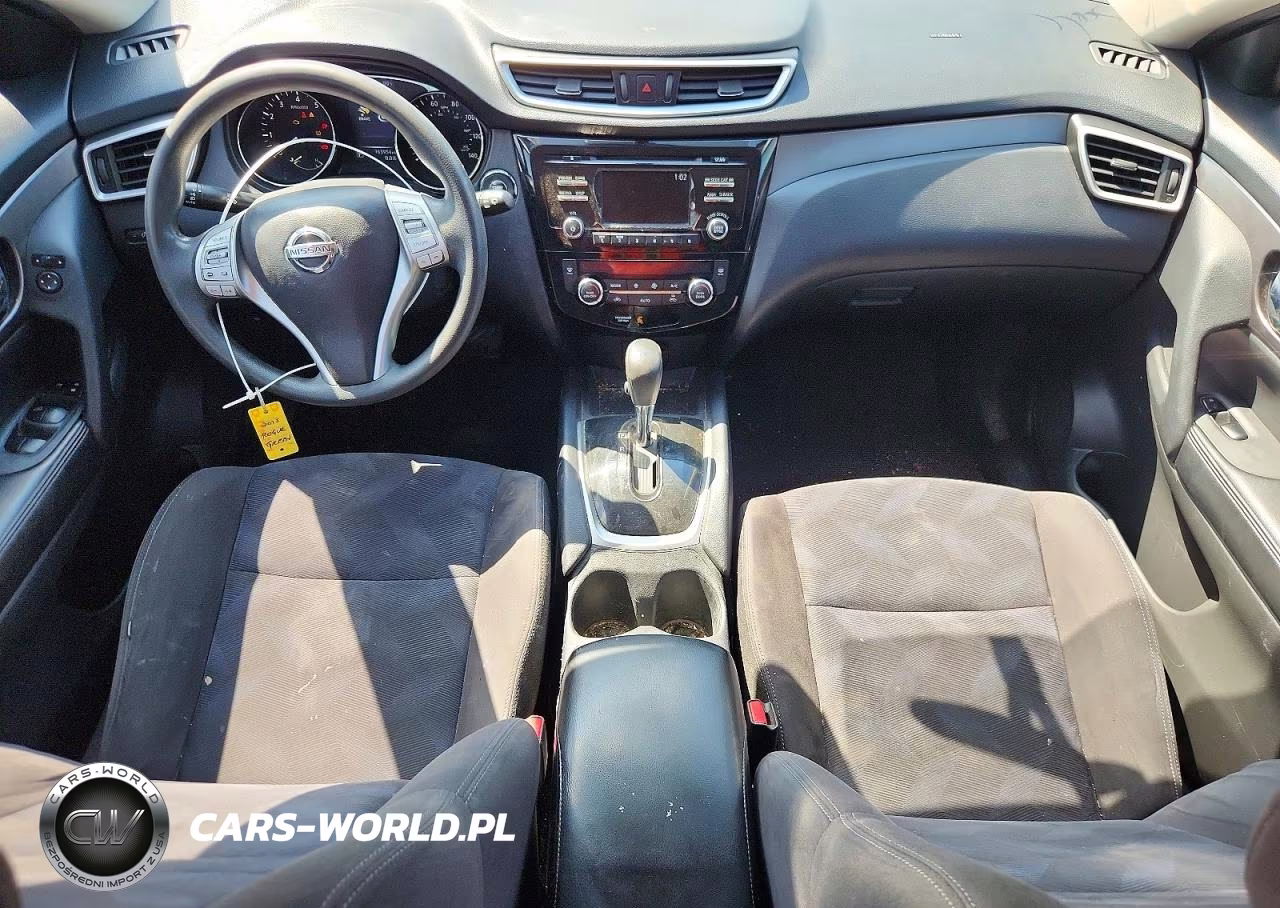 2015 Nissan Rogue Sv VIN:KNMAT2MT3FP526182 - 8