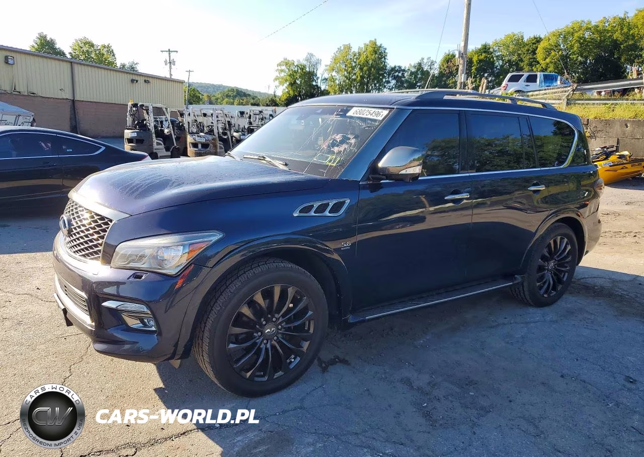 2017 Infiniti Qx80 Limited VIN:JN8AZ2NE5H9154600 - 1