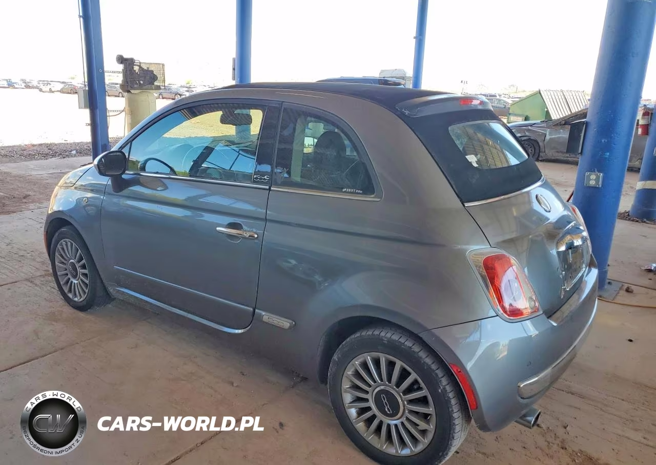 2012 Fiat 500 Lounge VIN:3C3CFFER7CT119293 - 2