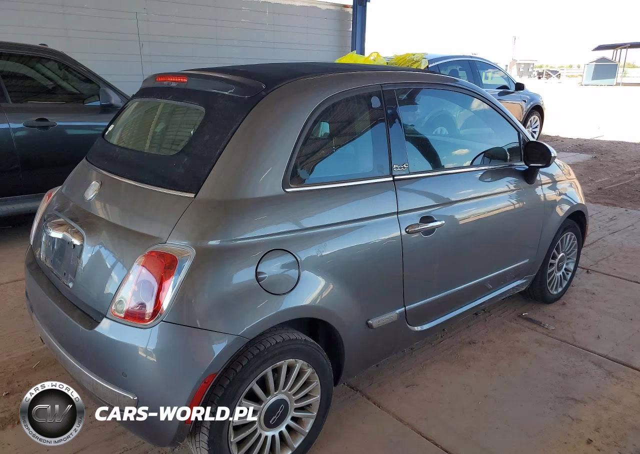 2012 Fiat 500 Lounge VIN:3C3CFFER7CT119293 - 3