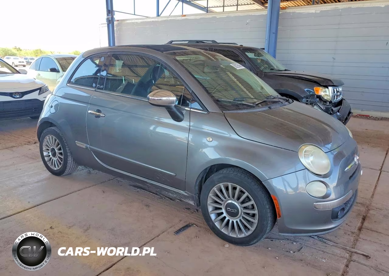 2012 Fiat 500 Lounge VIN:3C3CFFER7CT119293 - 4
