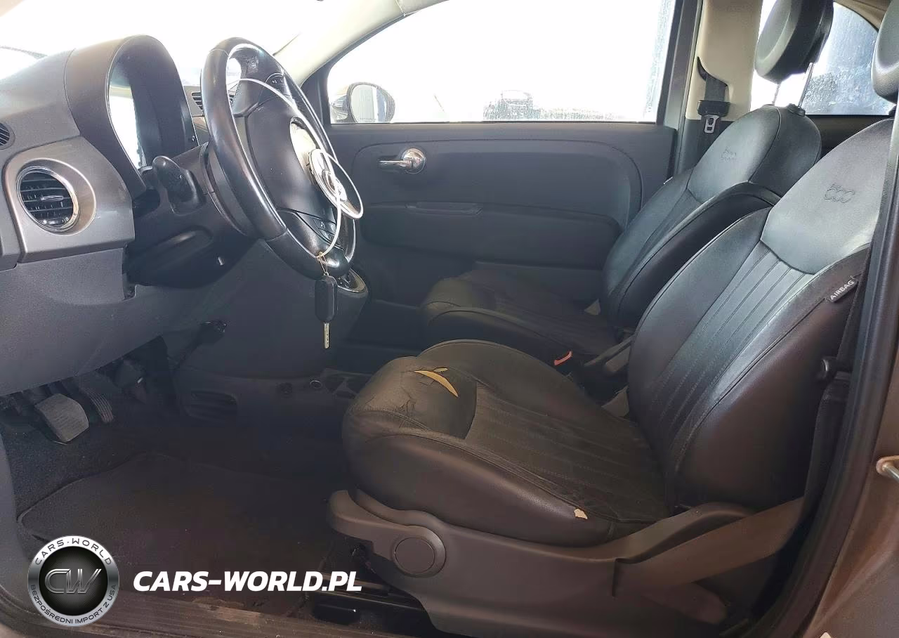 2012 Fiat 500 Lounge VIN:3C3CFFER7CT119293 - 7