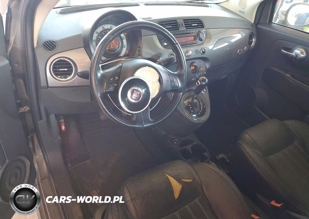 2012 Fiat 500 Lounge VIN:3C3CFFER7CT119293 - 8