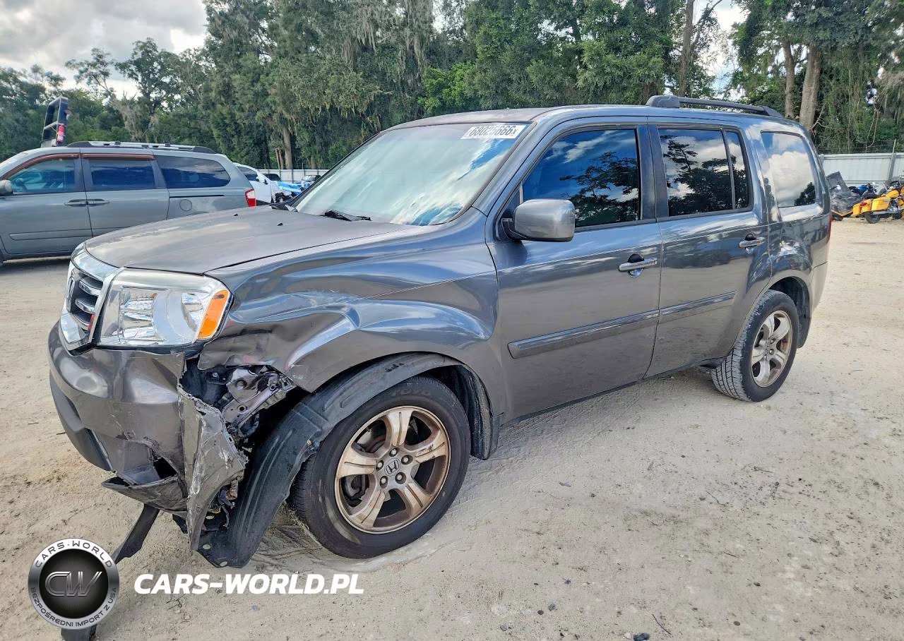 2013 Honda Pilot Ex VIN:5FNYF3H41DB003247 - 1