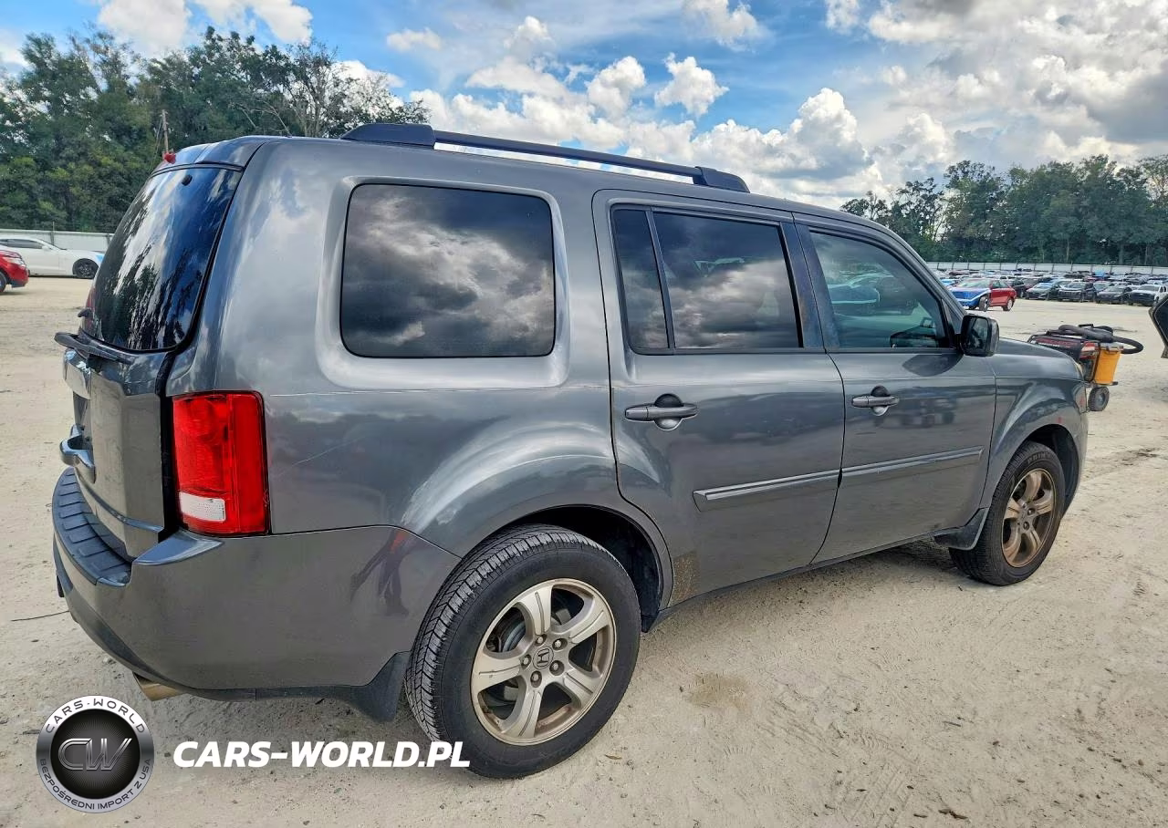 2013 Honda Pilot Ex VIN:5FNYF3H41DB003247 - 3
