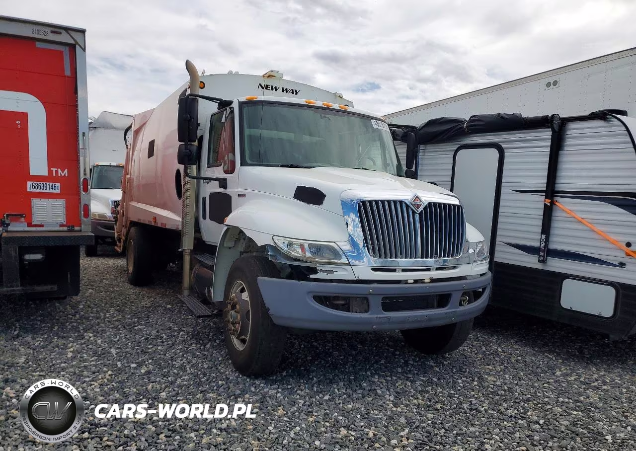 2011 International 4400 Refuse Truck VIN:1HTMKAAN6BH291428 - 4