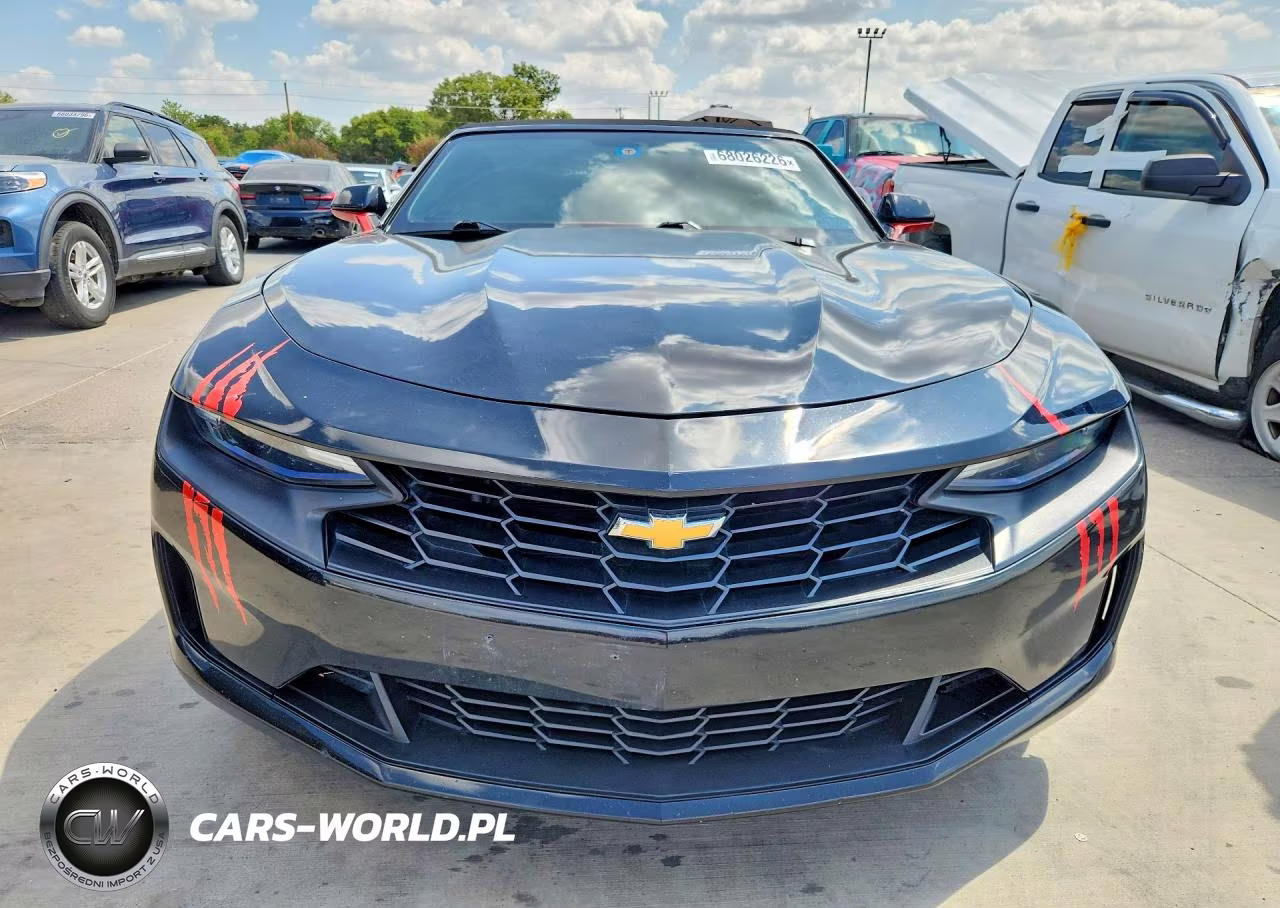 2019 Chevrolet Camaro Ls VIN:1G1FB3DS2K0123067 - 5