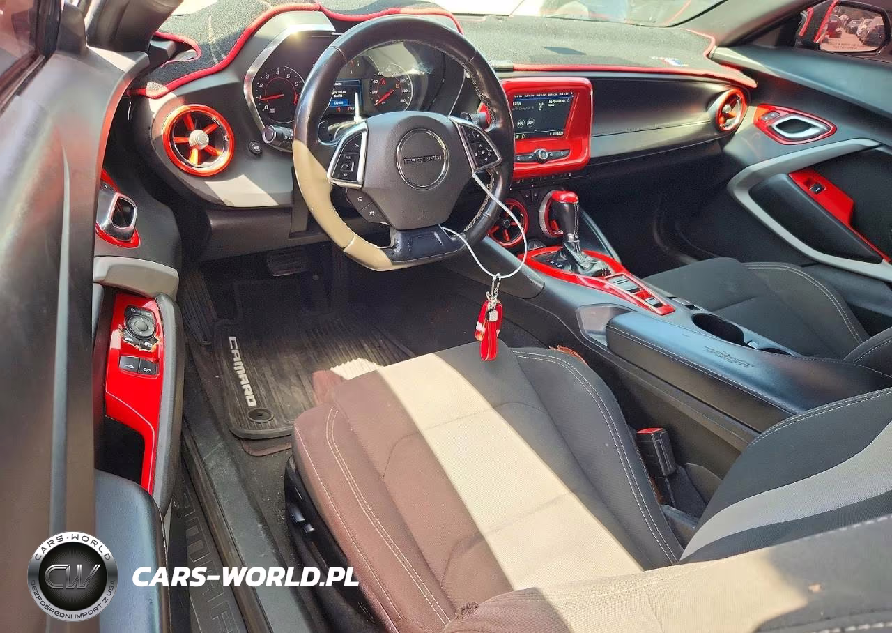 2019 Chevrolet Camaro Ls VIN:1G1FB3DS2K0123067 - 8