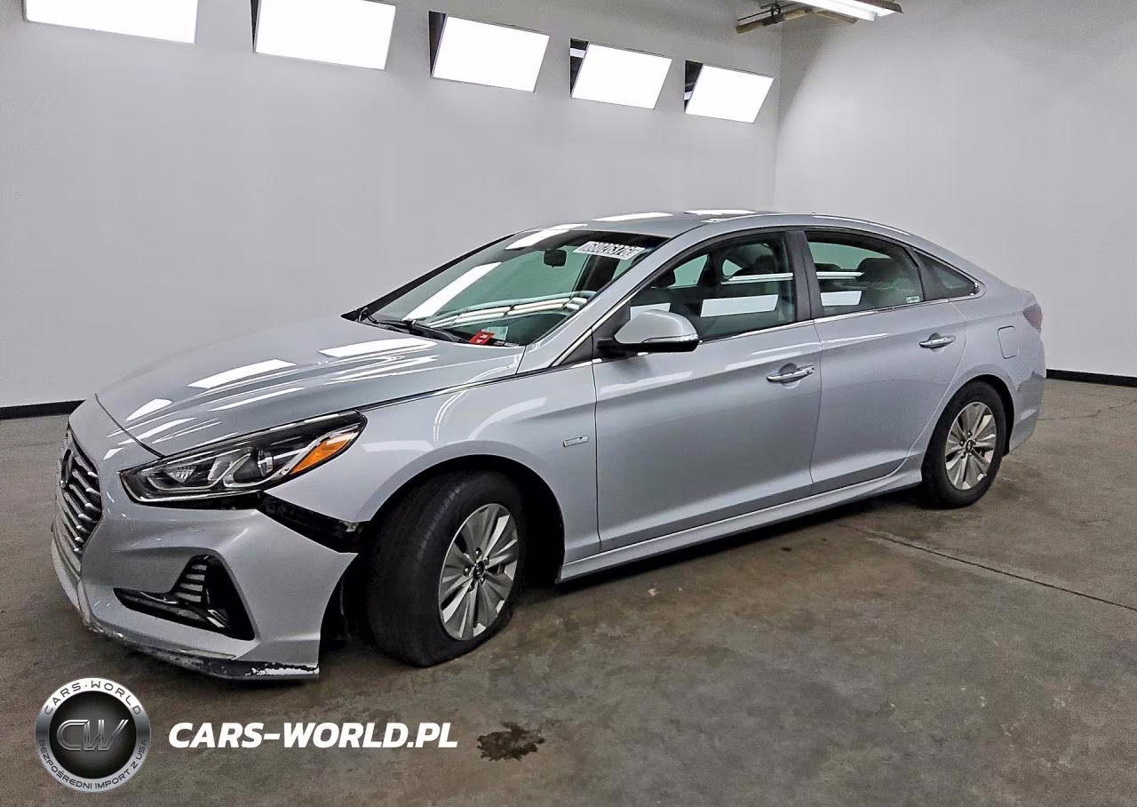 2018 Hyundai Sonata Hybrid Se VIN:KMHE24L33JA080138 - 1