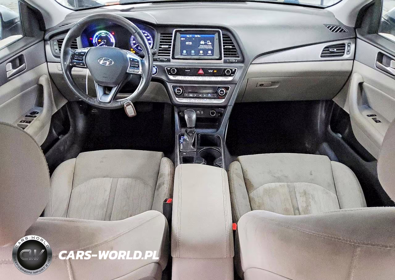 2018 Hyundai Sonata Hybrid Se VIN:KMHE24L33JA080138 - 8