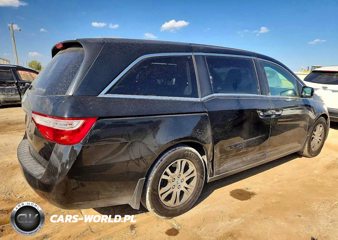2013 Honda Odyssey Exl VIN:5FNRL5H67DB028518 - 3