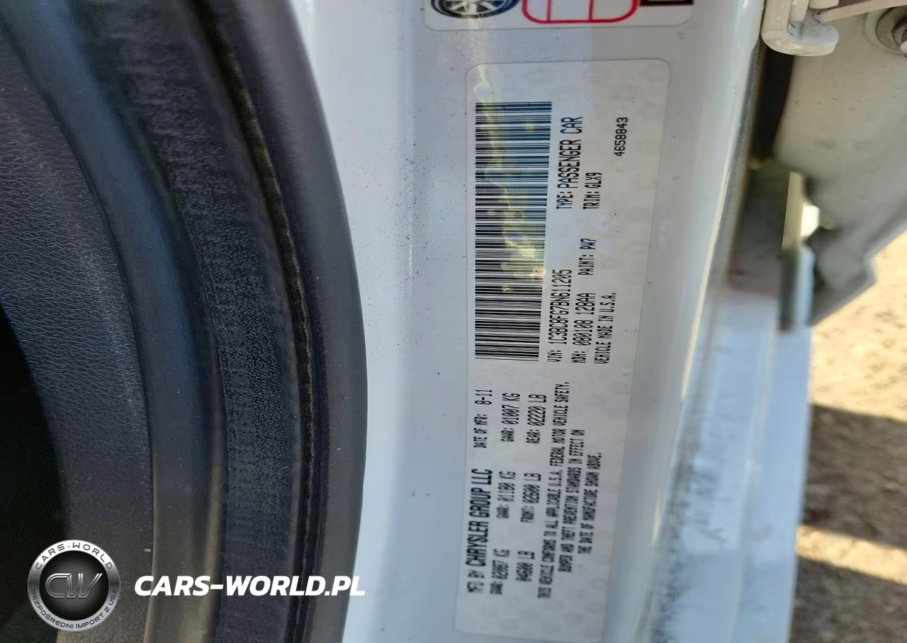 2011 Chrysler 200 S VIN:1C3BC8FG7BN611205 - 13