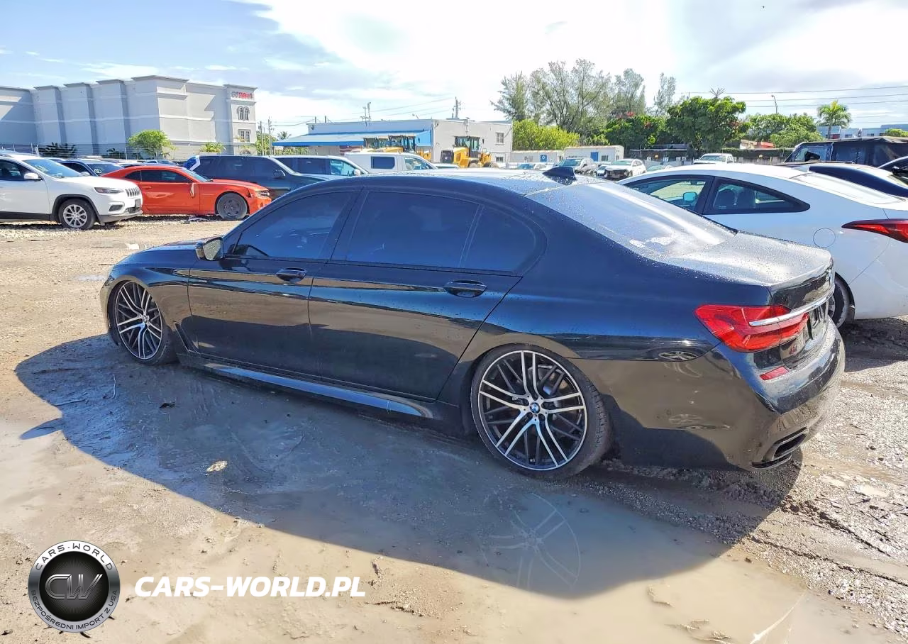 2016 BMW 750 I VIN:WBA7F0C58GGM20897 - 2
