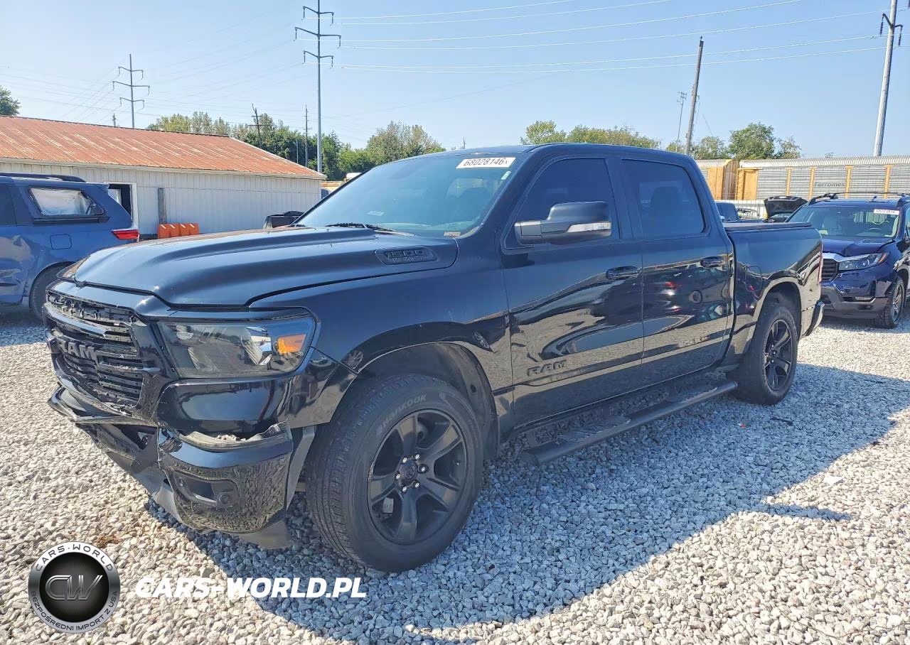 2020 Ram 1500 Big Horn-Lone Star VIN:1C6SRFFT2LN402930 - 1