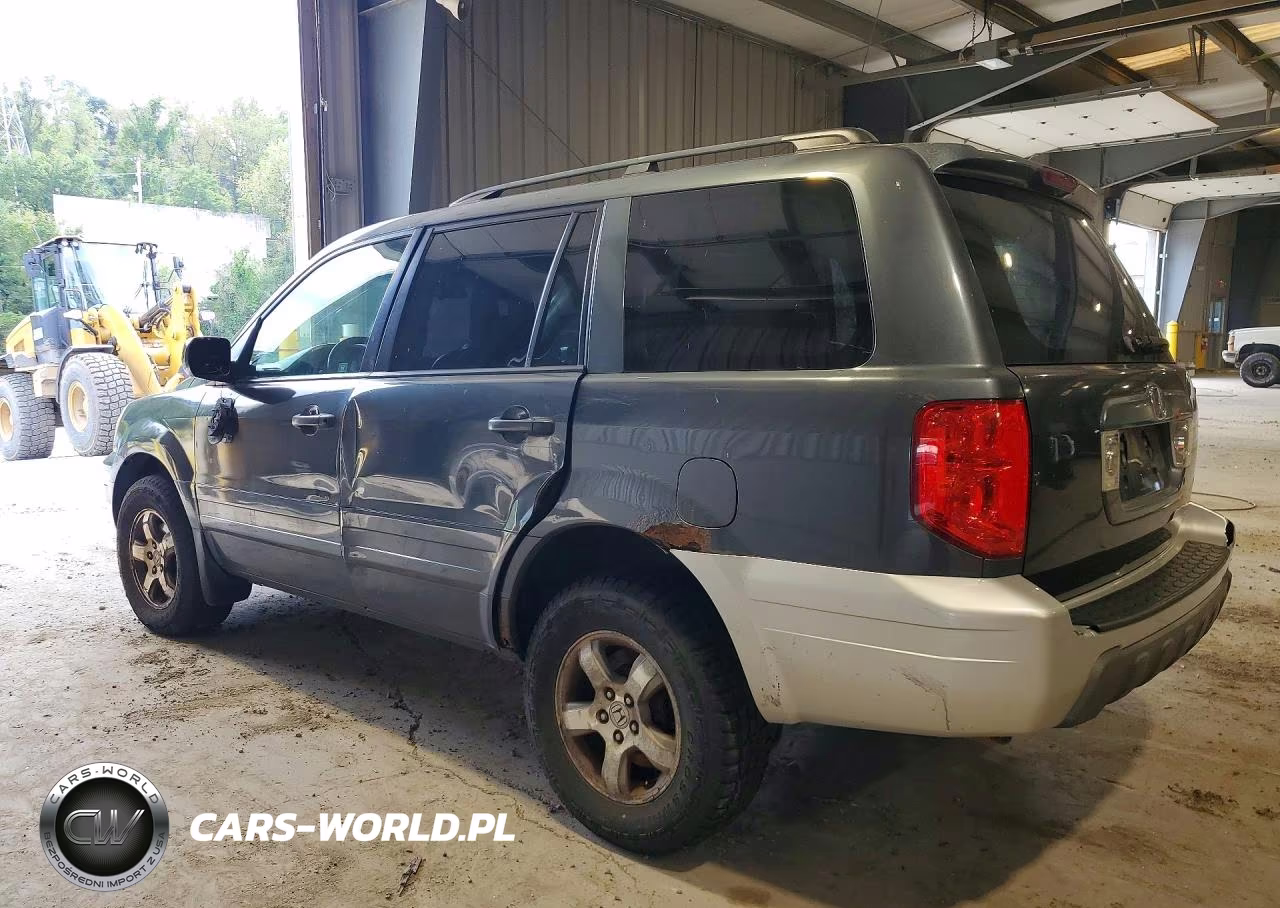 2004 Honda Pilot Exl VIN:2HKYF18574H565622 - 2