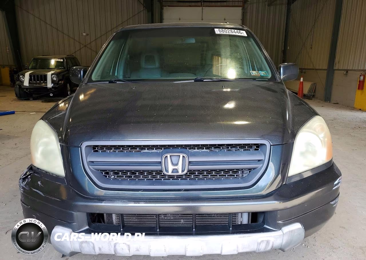 2004 Honda Pilot Exl VIN:2HKYF18574H565622 - 5