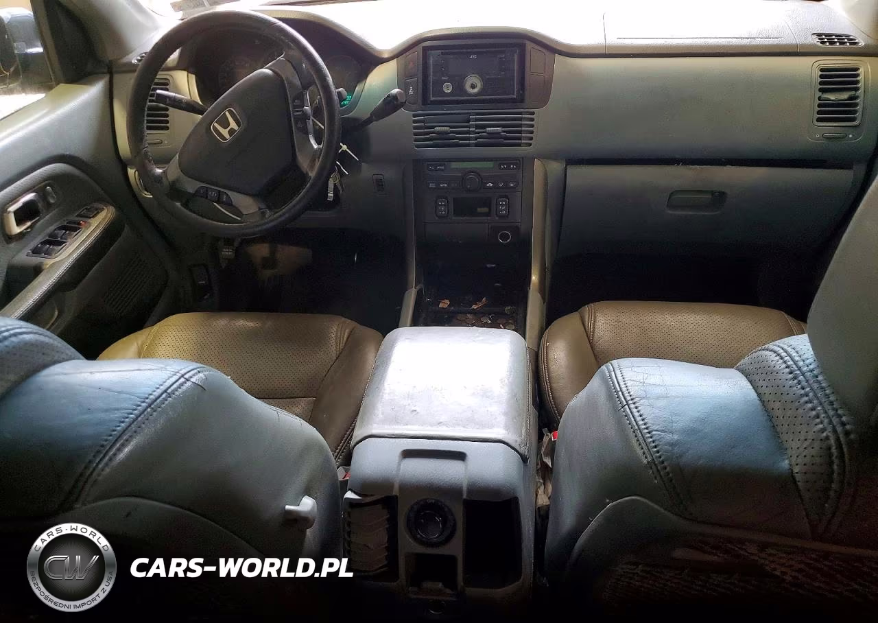 2004 Honda Pilot Exl VIN:2HKYF18574H565622 - 8